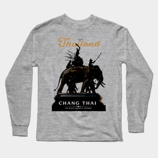 Chang Thai War Elephant Long Sleeve T-Shirt